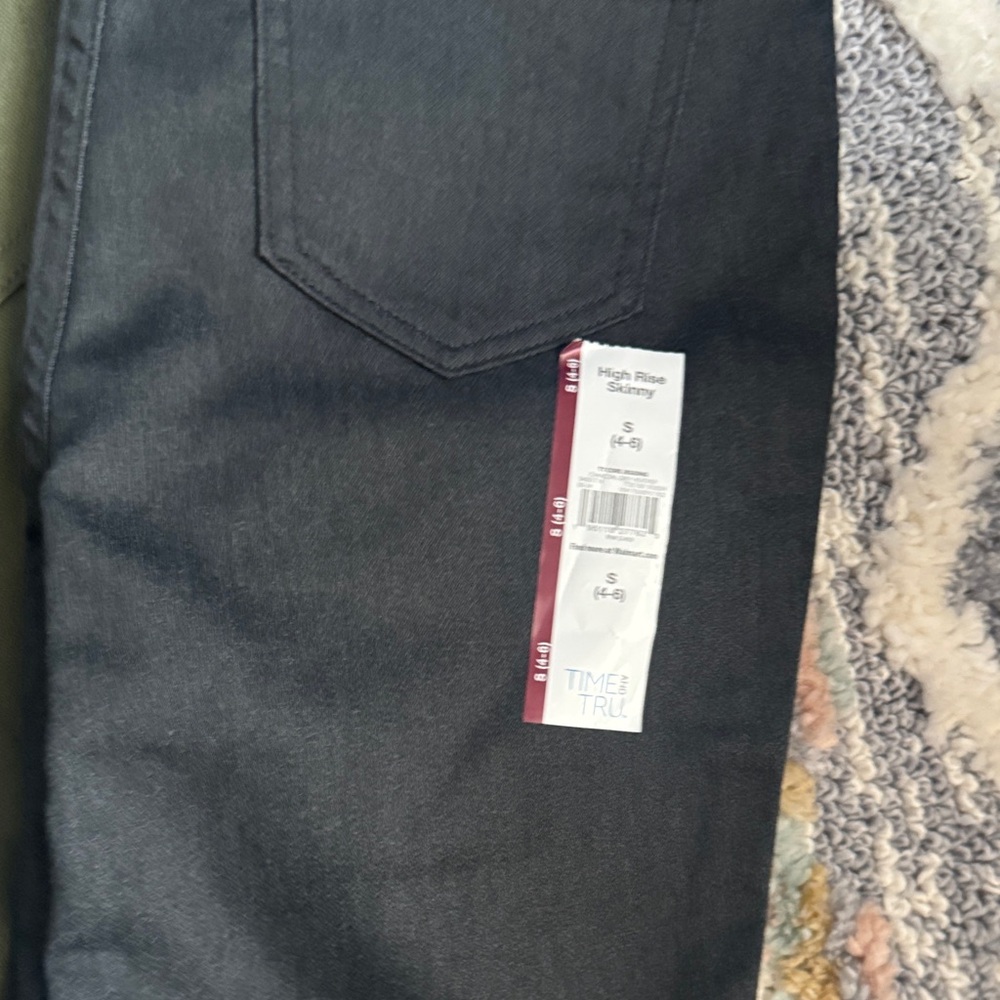 Time & Tru High Rise Skinny Jeggings Bunndle- 5 Pair of Jeggings - Picture 9 of 11